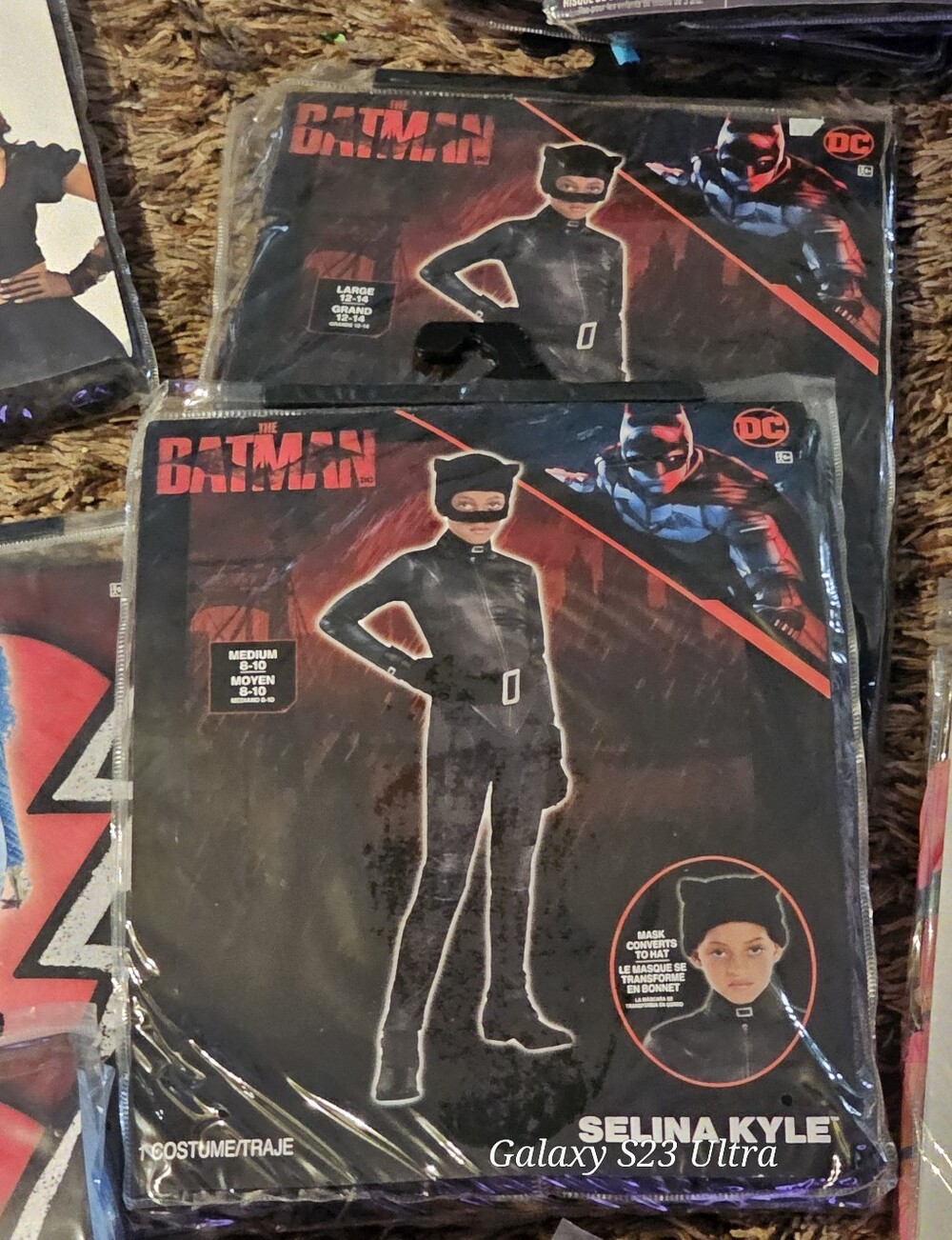 DC Selina Kyle Black Cat Kids Costume - Black